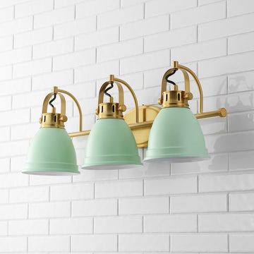 Phineas Farmhouse Bohemian Iron LED Vanity